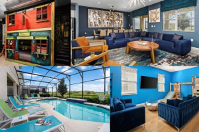 Fab Villa Near Parks with Princess BR, Theater, Pool